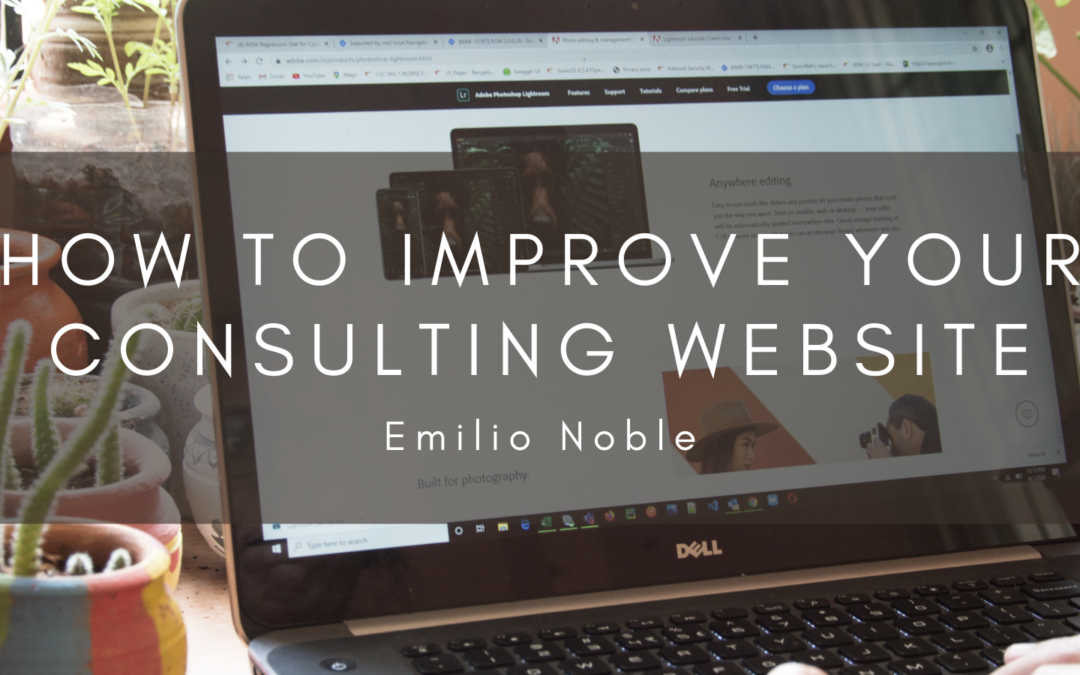 How to Improve Your Consulting Website